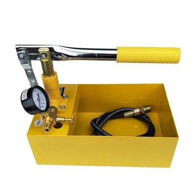 5 Mpa 5L 50 Bar Water Hand เครื่องสูบน้ำ สำหรับการทดสอบแรงดัน