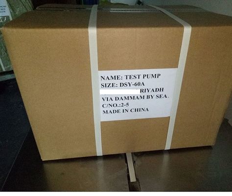 6L/Min 870psi 400 วัตต์ปั๊มทดสอบไฟฟ้าแรงดันสูง